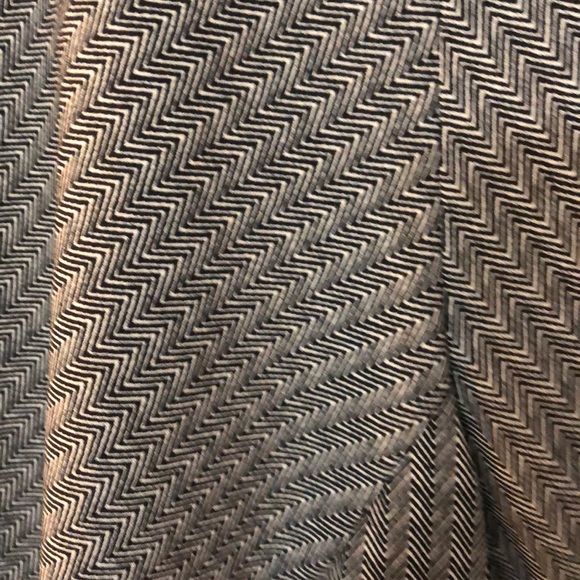 Black and White Pattern Work Blouse by Worthington - Picture 3 of 6